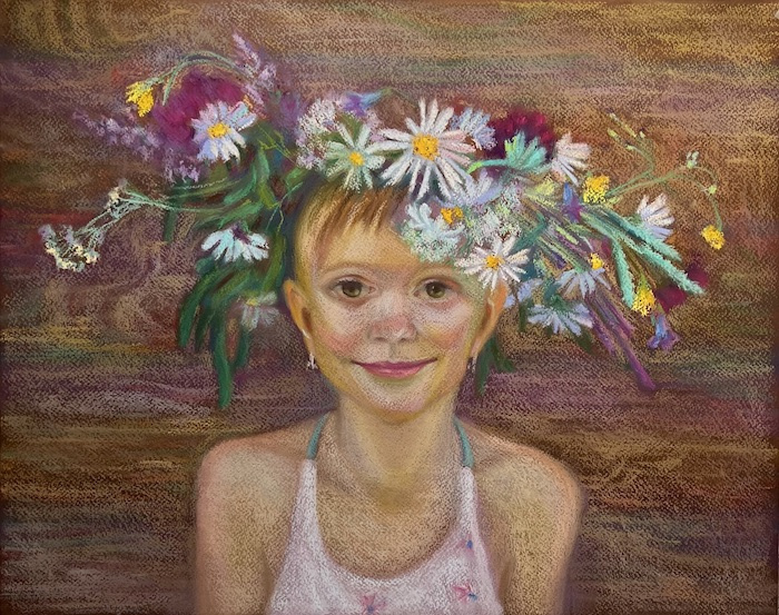 Larissa Lukaneva. Children's portrait