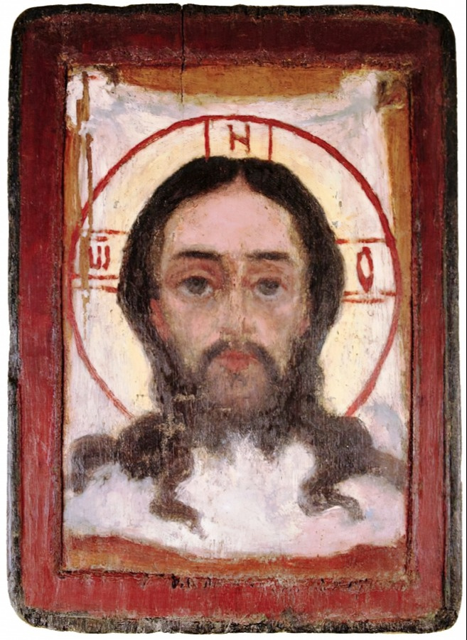 Nikolai Avenirovich Shabunin. Icon of the Savior Not Made by hands.