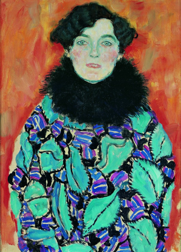 Gustav Klimt. Portrait of Johanna Staude (unfinished)