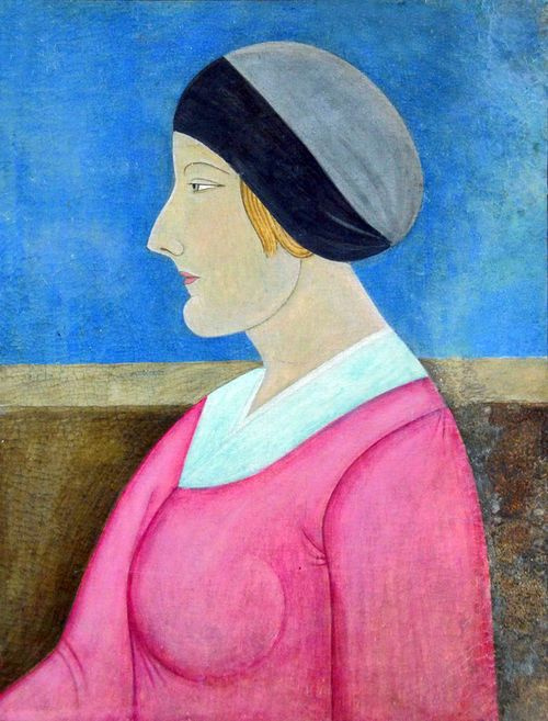 Antonina Nikolaevna Ivanova. Female portrait
