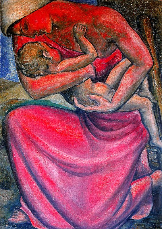Jesus de Perceval. Mother's embrace