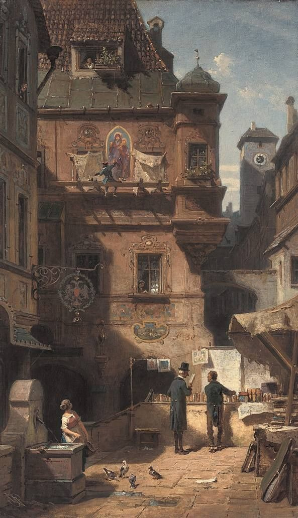Karl Spitzweg. The art and science