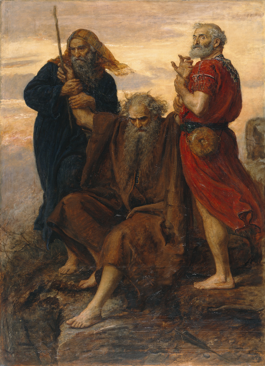 John Everett Millais. Victory, o Lord! (Moses over the battlefield)