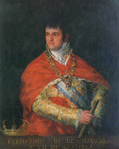 Francisco Goya. Fernando III of Navarra and VII of Castile
