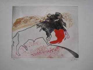 Mario Bedini. "Bullfighting".