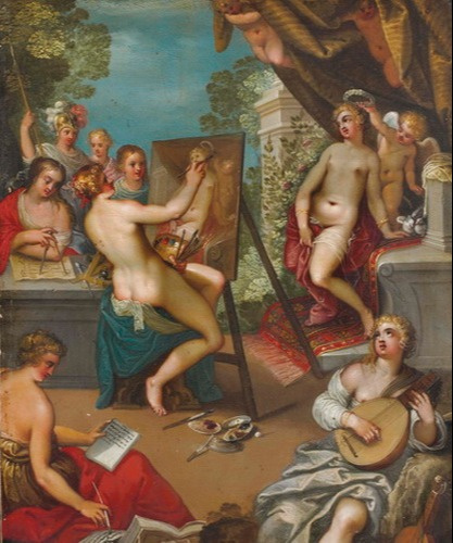 Hans Rottenhammer. Allegory of the Arts