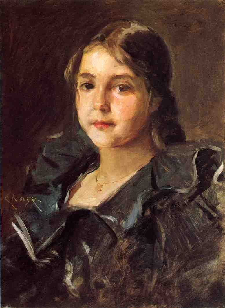 William Merritt Chase. Portrait Of Helen Velasquez Chase