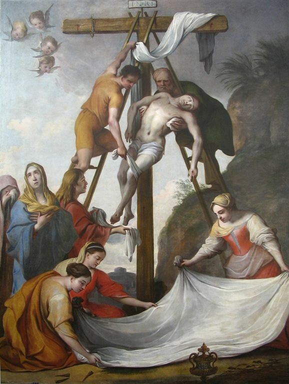 Luben Bozhen. The removal from the cross