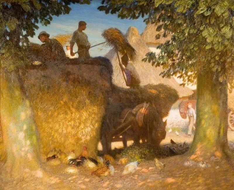 Художник джордж клаузен картины