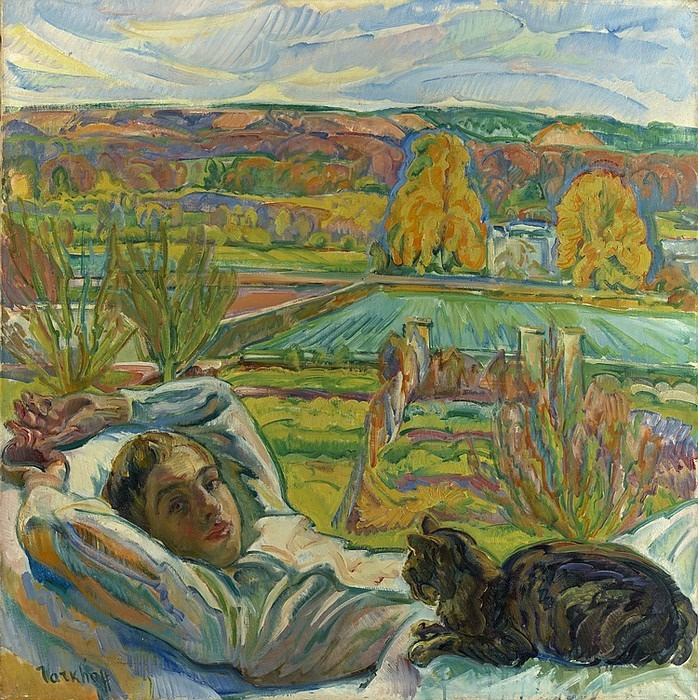 Nikolai Alexandrovich Tarkhov 1871-1930. Son of an Artist. Resting in the Jardin d'Orsay