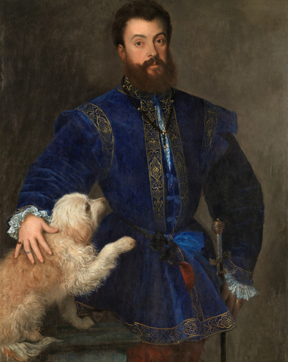 Titian Vecelli. Portrait of Federico II Gonzaga, Duke of Mantua