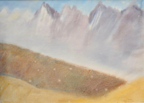 Valentin Pavlovich Massov. Mountains of Kyrgyzstan