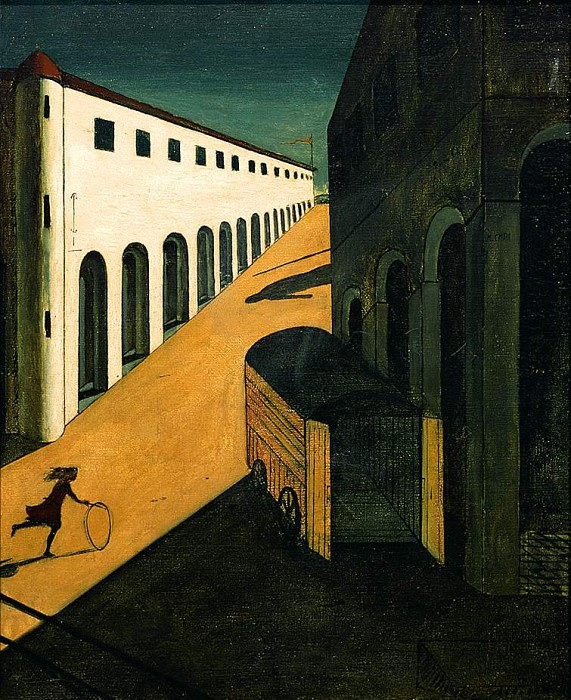 Giorgio de Chirico. Melancholy and the mystery of the street