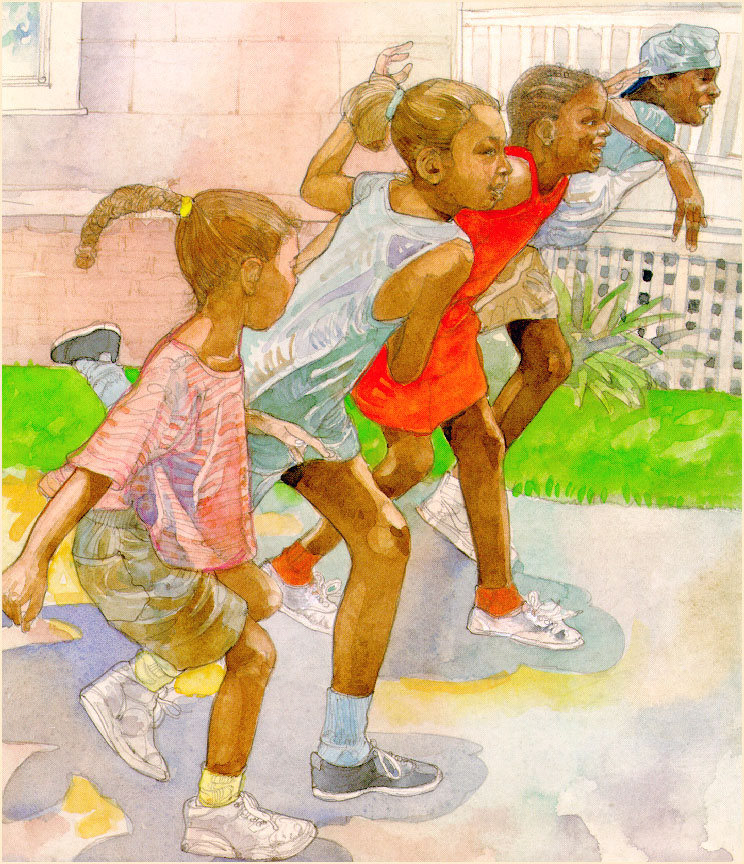 Jerry Pinkney. Playing outside
