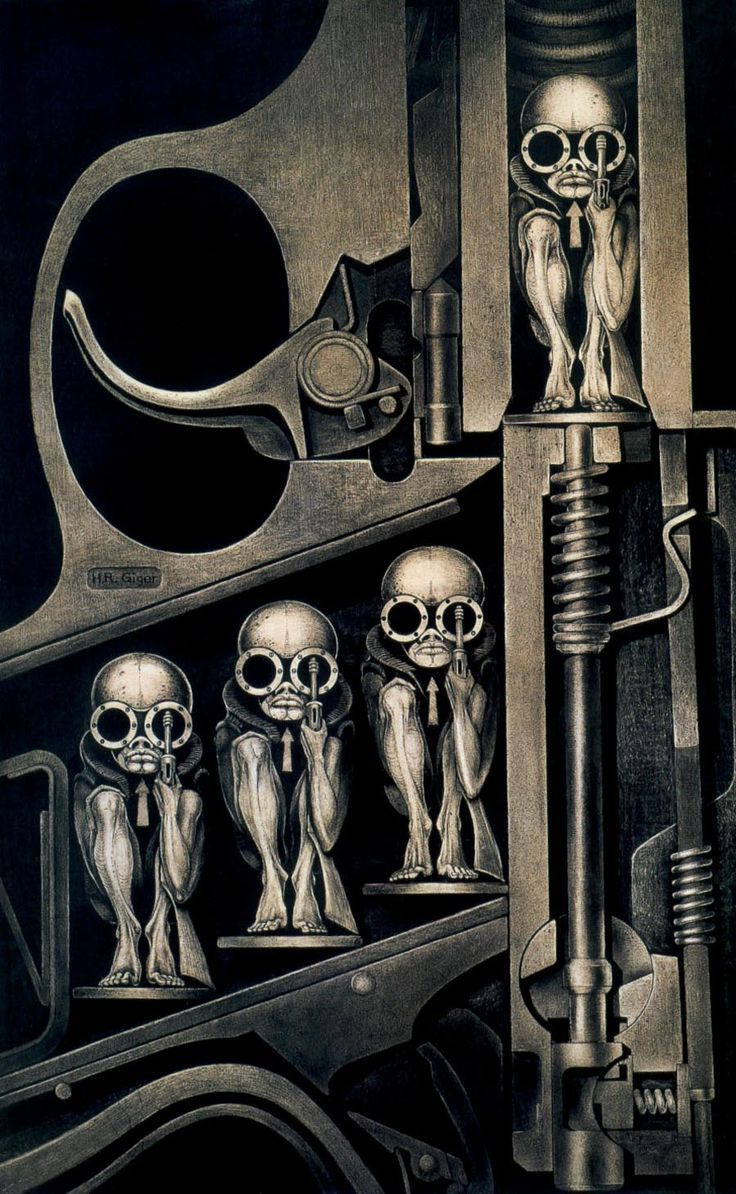 H r giger birth machine