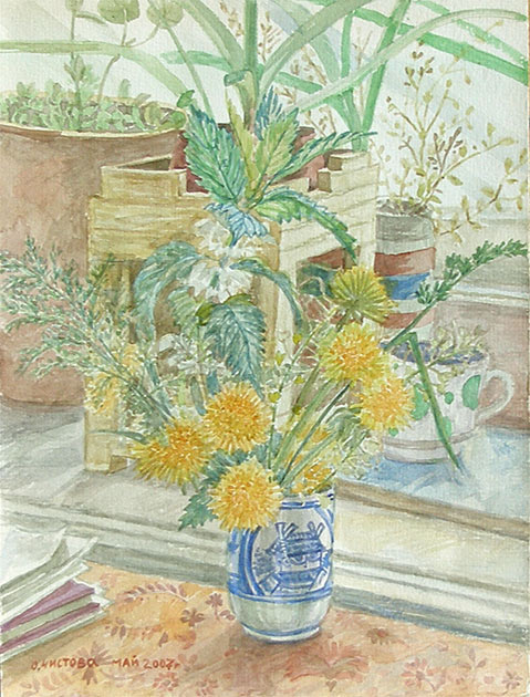 Olga Nikolaevna Chistova. May bouquet