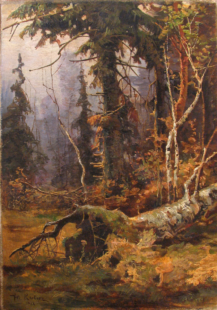 Julius Klever. Landscape