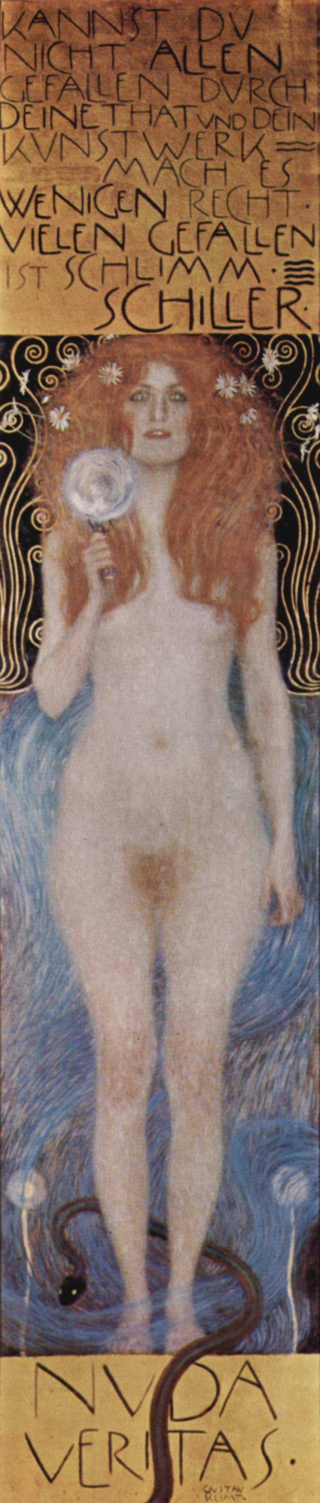Gustav Klimt. Naked truth