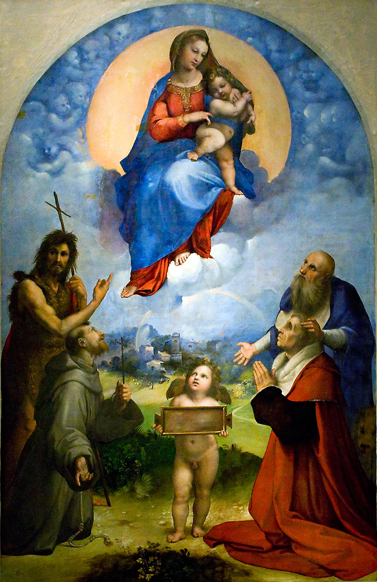 The Madonna Of Foligno