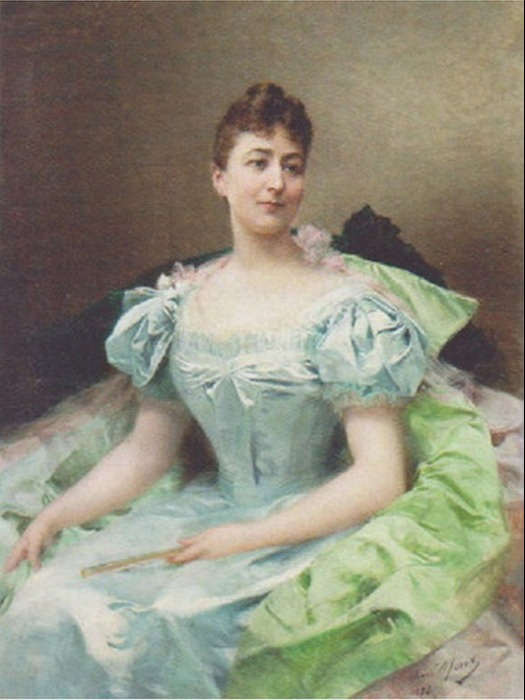 Ayim Moreau Nicolas (1850-1913). Portrait of a lady