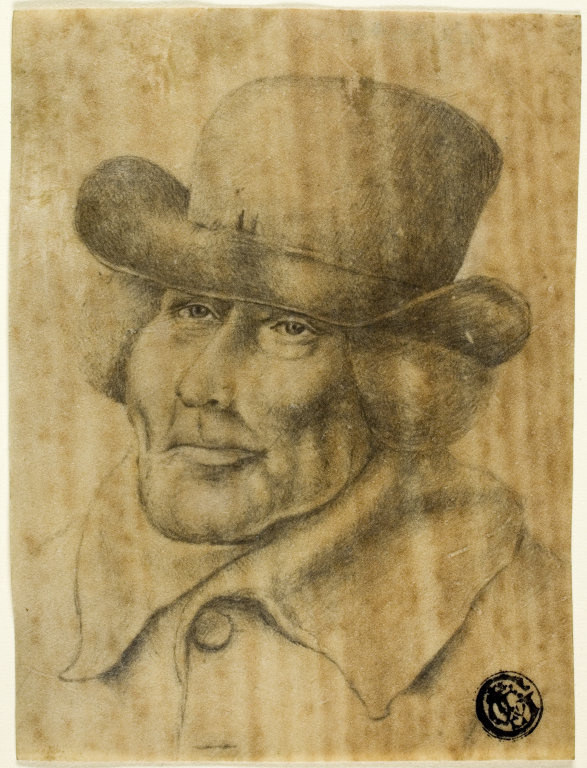 Jean-Jacques de Boissier. Portrait of a man in hat and coat