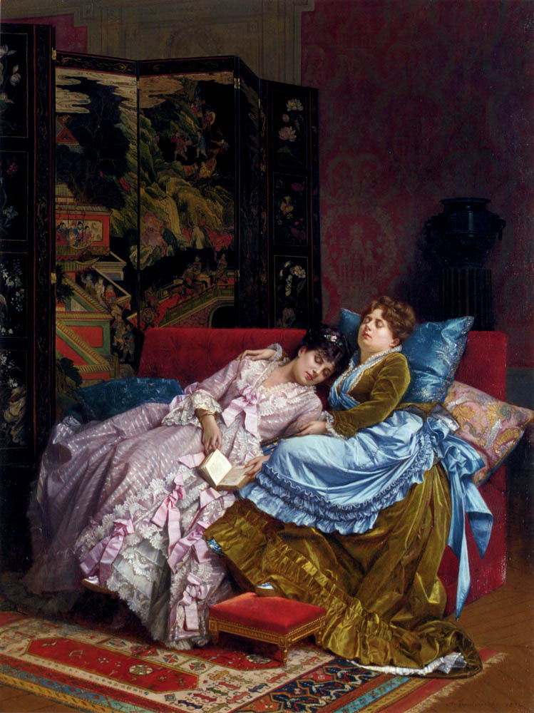 Auguste toulmouche картины