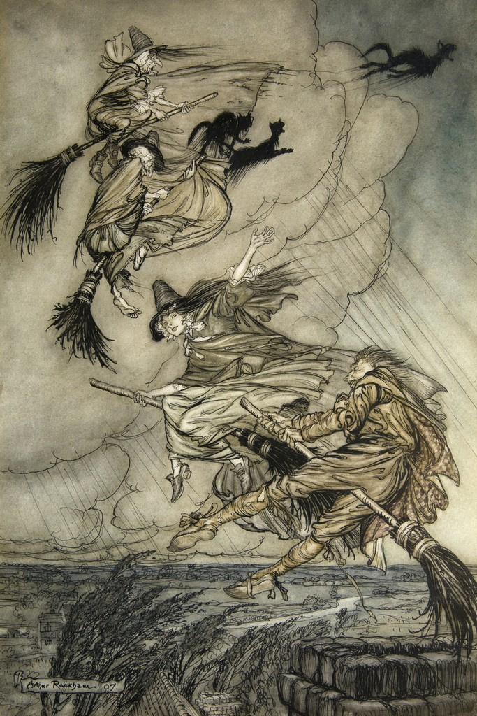 Arthur rackham картины