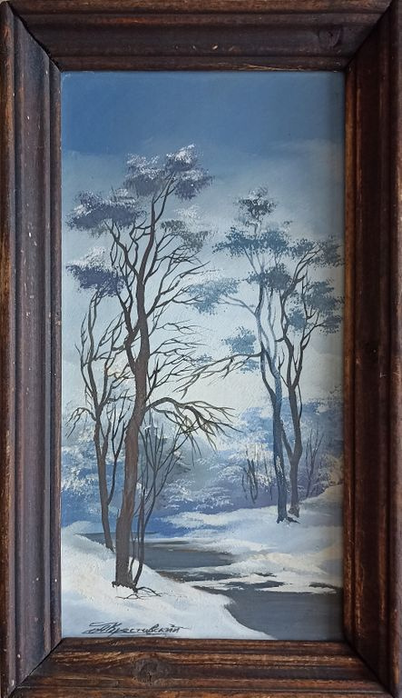 Alexander Sergeyevich Krestovsky. Winter landscape