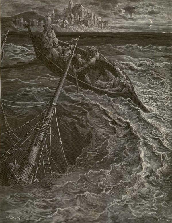 Paul Gustave Dore. A poem about an old sailor