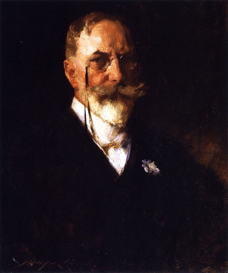 William Merritt Chase. Self-portrait