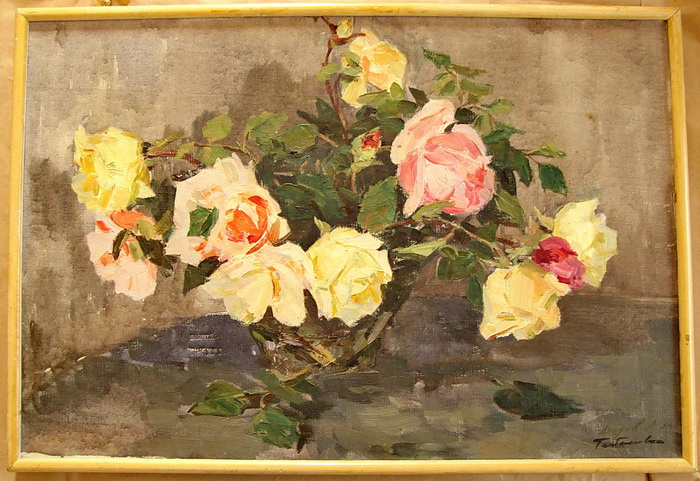 Elena Ilinichna Tabakova. Roses
