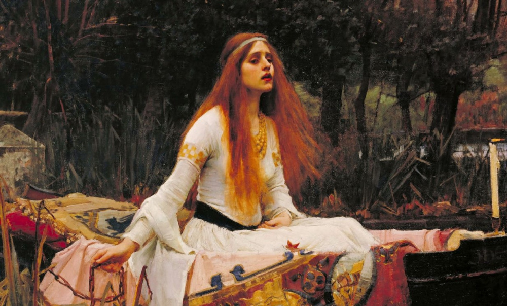 The lady of shalott картина