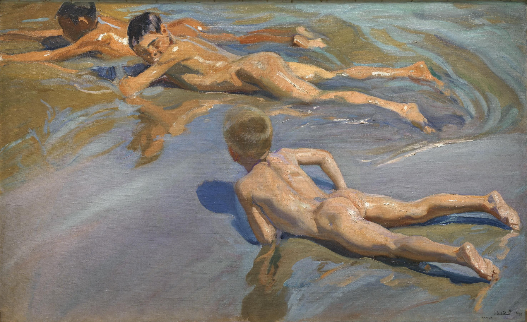 Мальчики на пляжеХоакин Соролья (Соройя) 1909 
