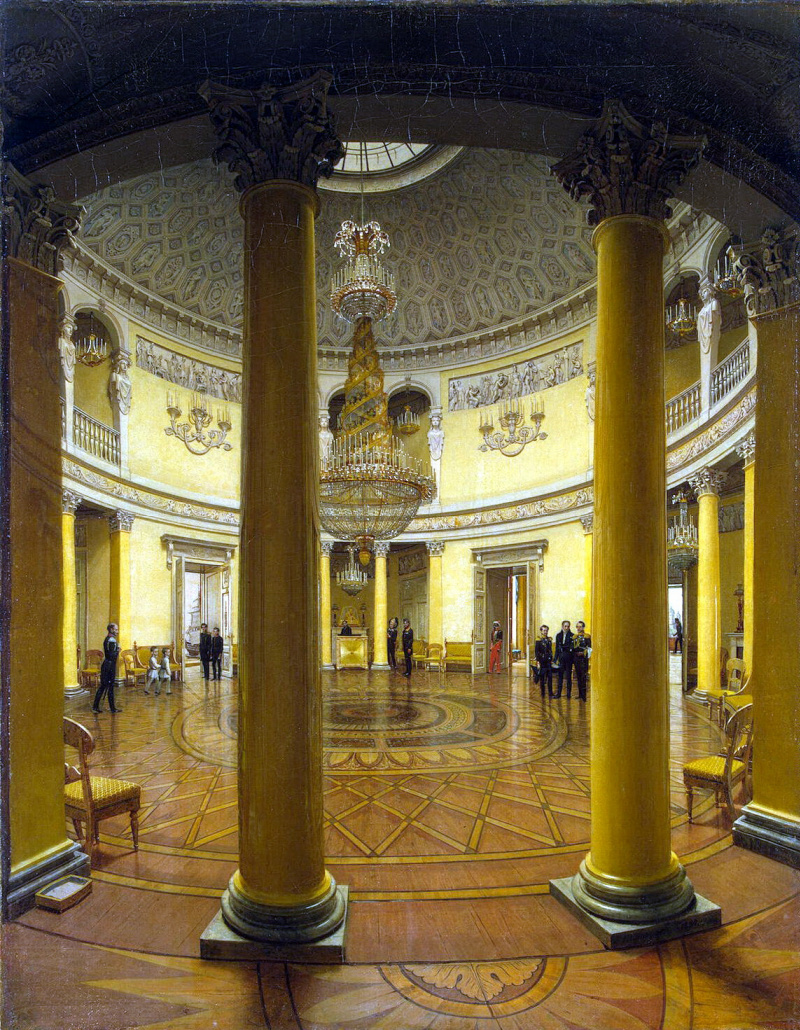 зал зимнего дворца