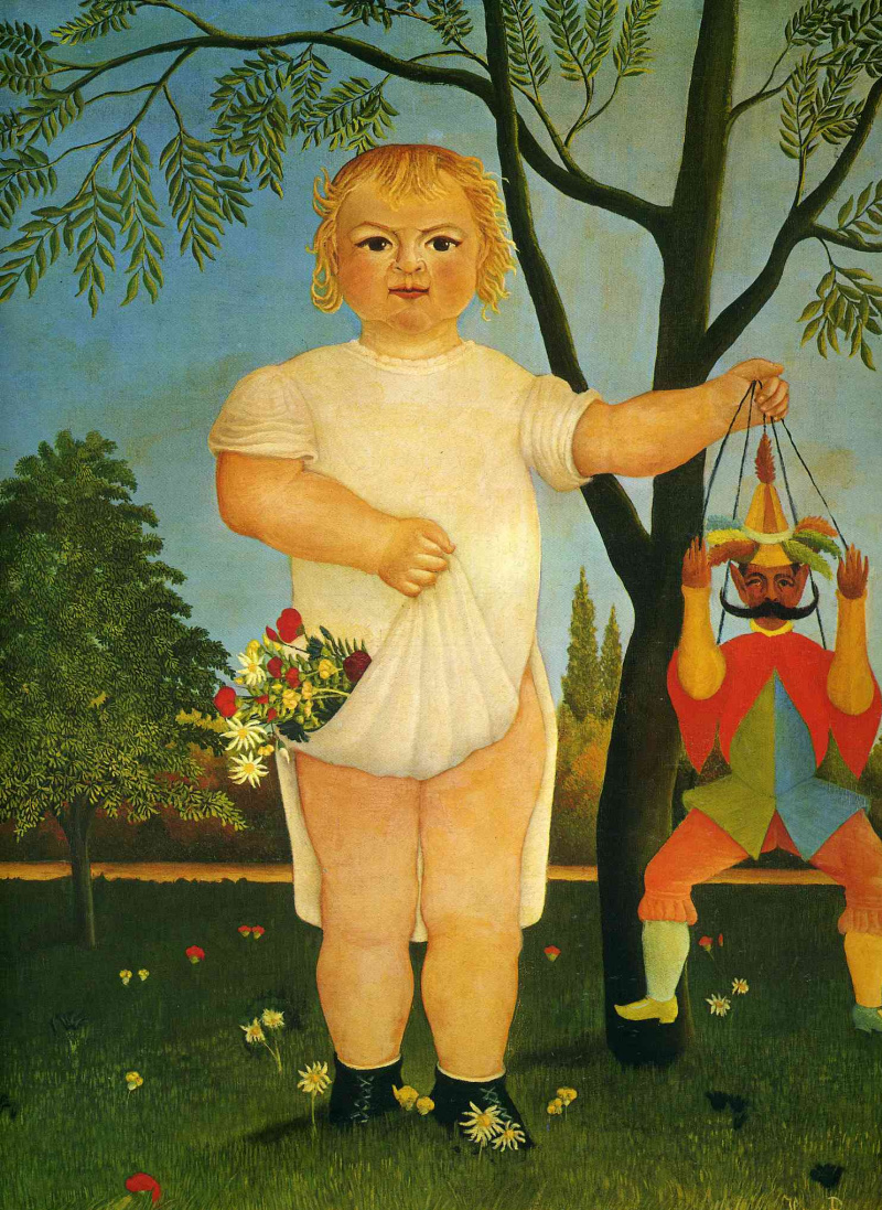Child with doll, 1903, 81×100 cm by Henri Rousseau: History