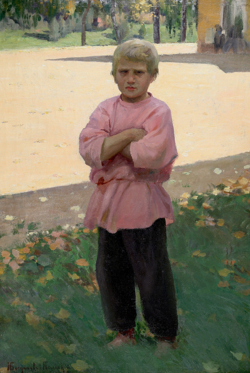 Мальчик со скрипкой Николай Петрович Богданов-Бельский