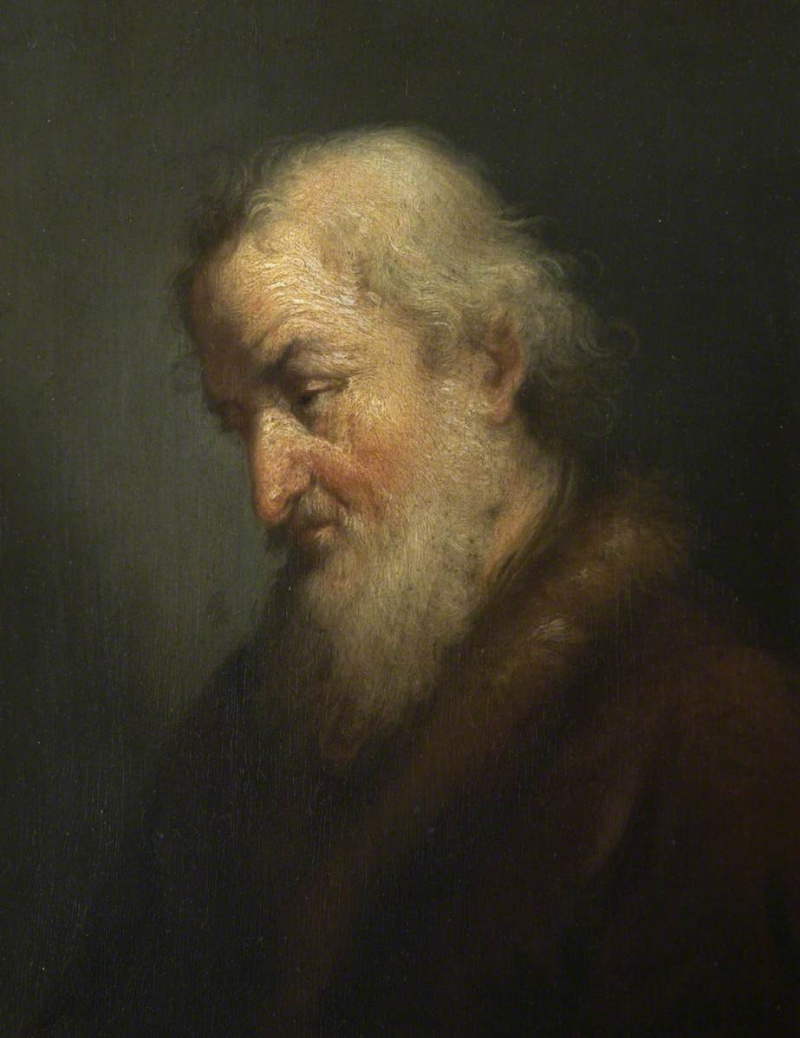 Рембрандт Харменс Ван Рейн портрет старика