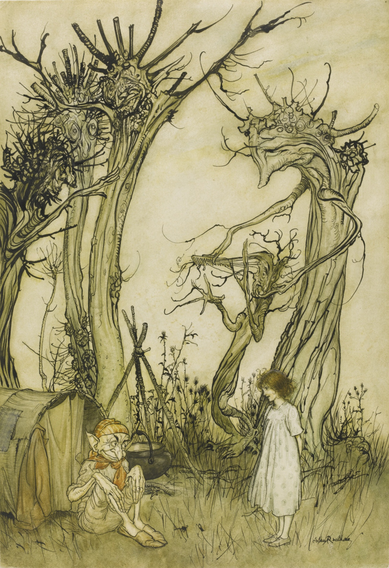 Arthur rackham картины