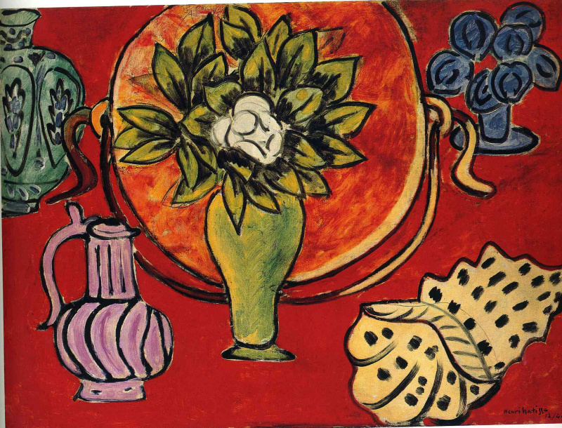 matisse still life with magnolia