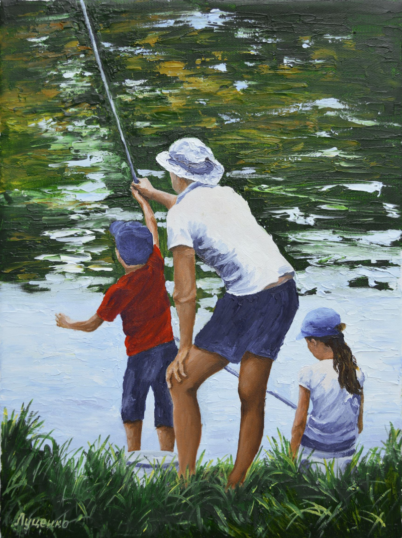 Рыбаки в живописи
