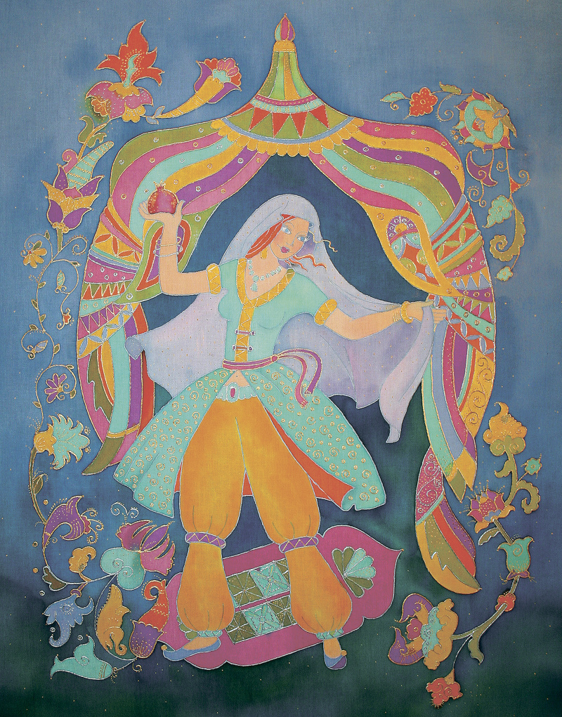 Шамаханская царица живопись