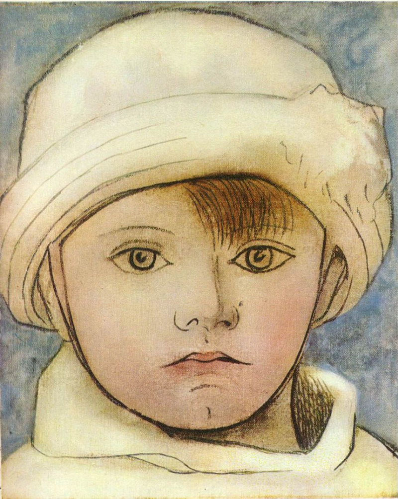 Детский портрет поля Пикассо