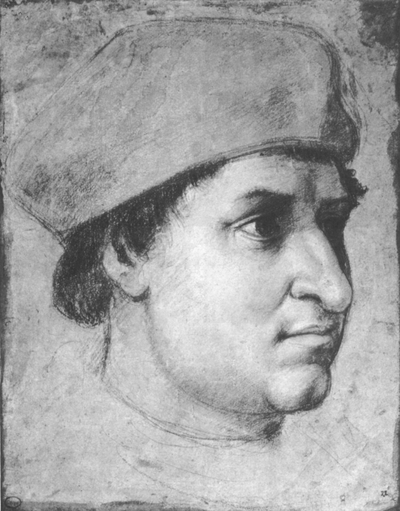 Рафаэль Санти портрет кардинала