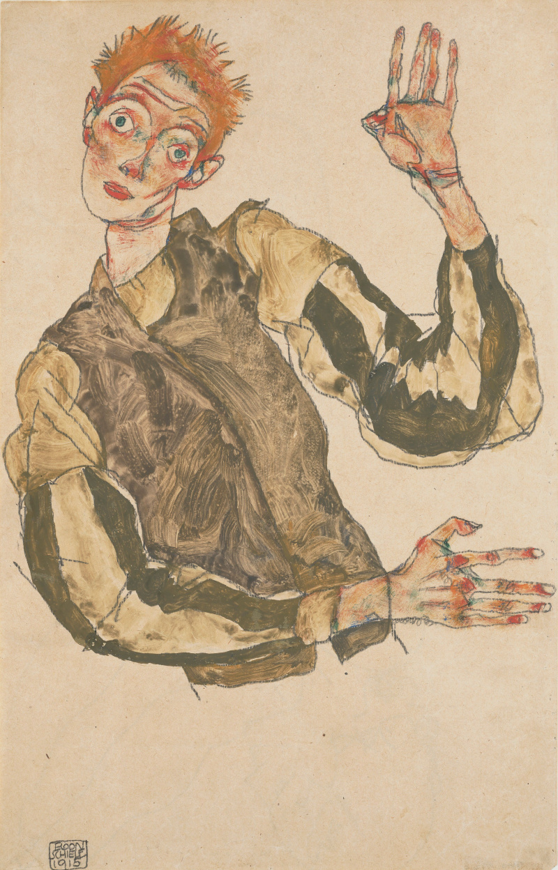 Egon schiele картины