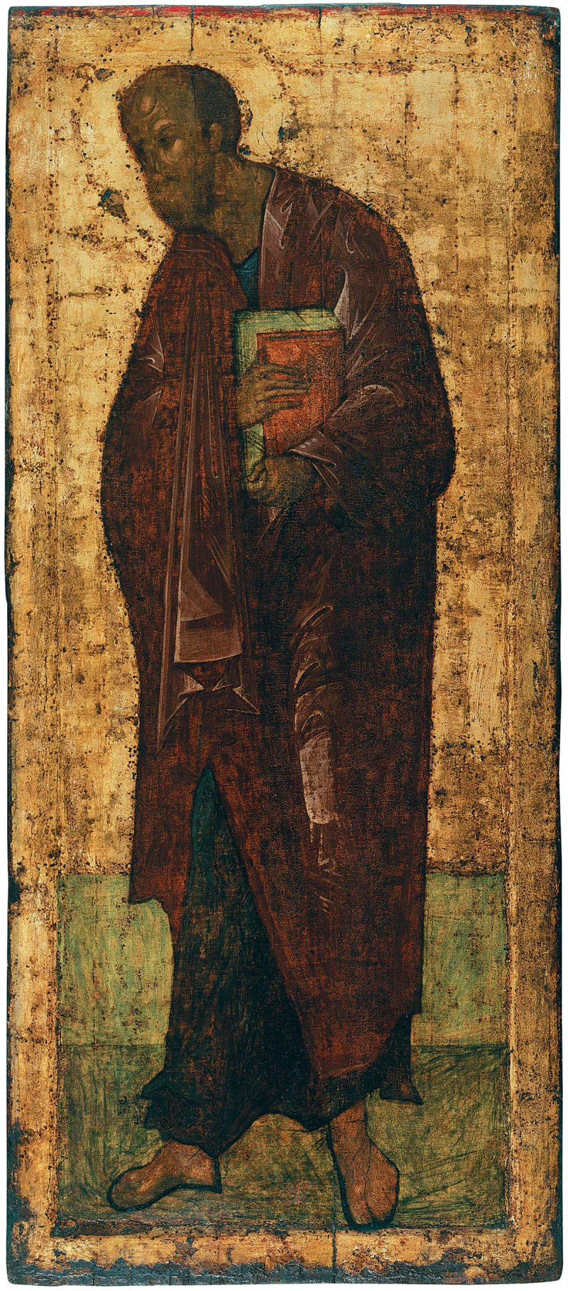 Apostle Paul, 1427, 83×189 cm by Andrey Rublev: History, Analysis