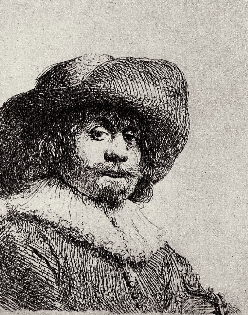 Рембрандт автопортрет 1640