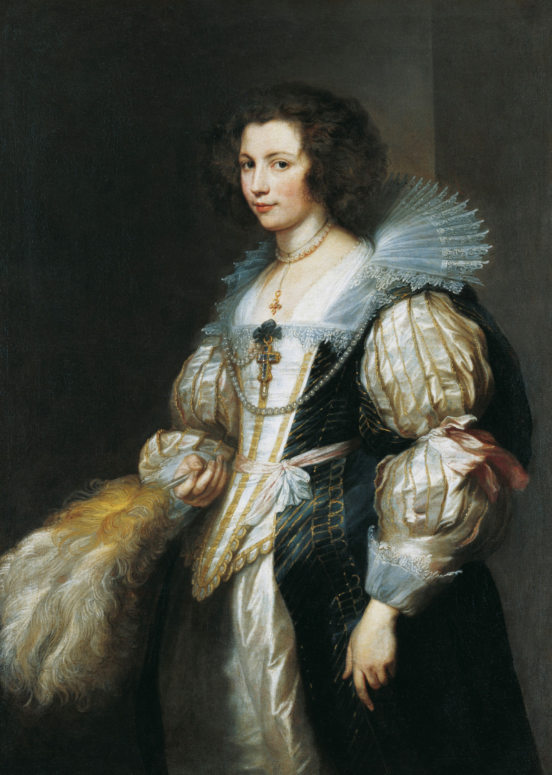 Ван Дейк портрет Марии Луизы де Тассис