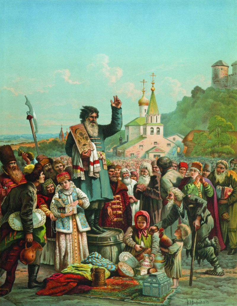1611 1612 год. Воззвание Кузьмы Минина к нижегородцам в 1611 году. Воззвание Кузьмы Минина картина.