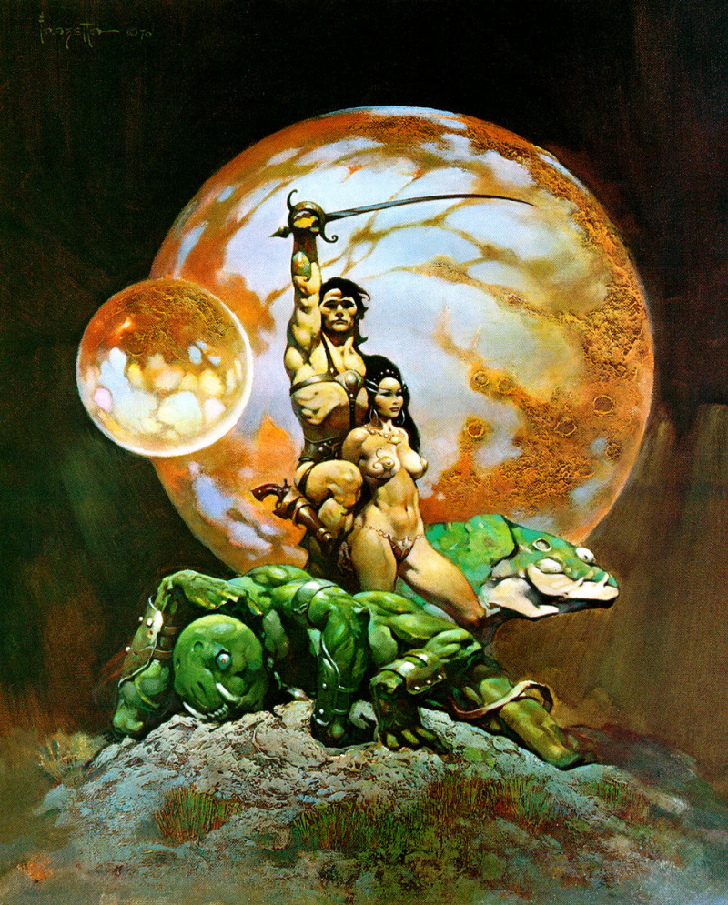 Frank frazetta картины