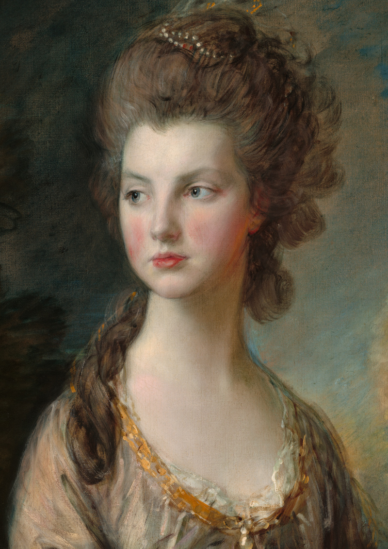 Томас Гейнсборо портрет миссис Мэри Грэм